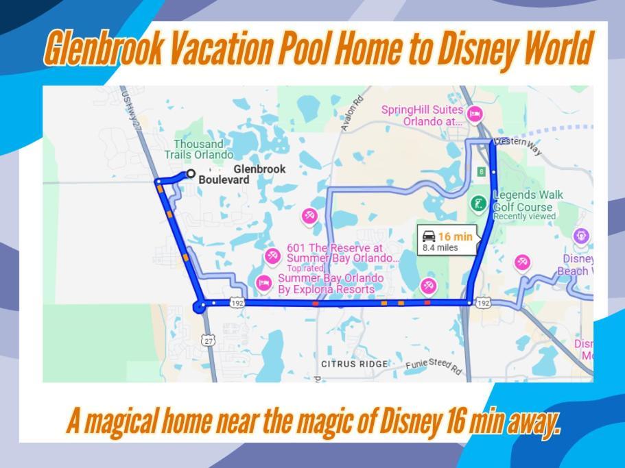 Glenbrook Vacation Poolspa Home Orlando Extérieur photo