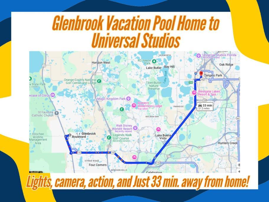 Glenbrook Vacation Poolspa Home Orlando Extérieur photo